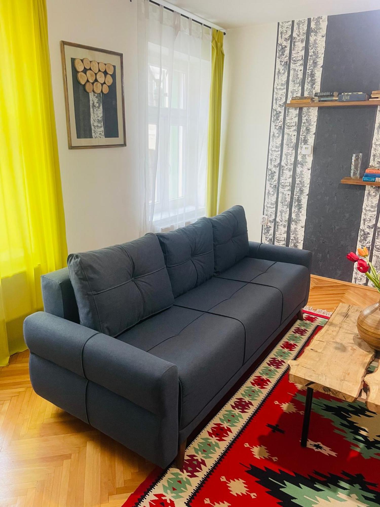 Spacious Stylish Apartment In Old Town 锡比乌 外观 照片