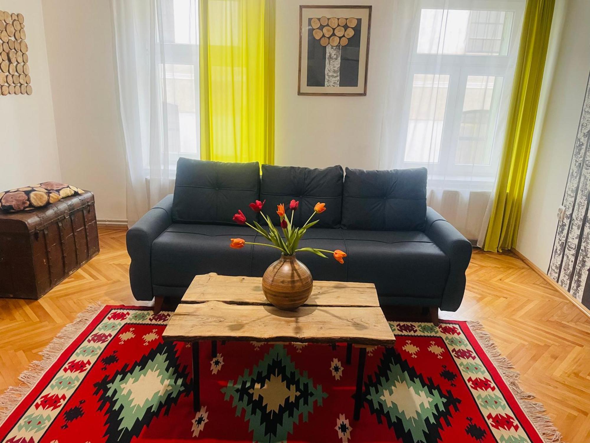Spacious Stylish Apartment In Old Town 锡比乌 外观 照片